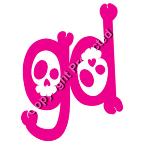 gd pink logo Design