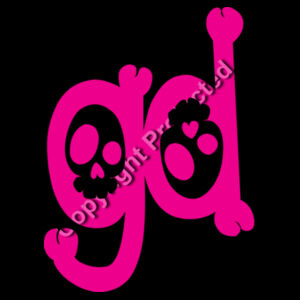 gd pink logo Design